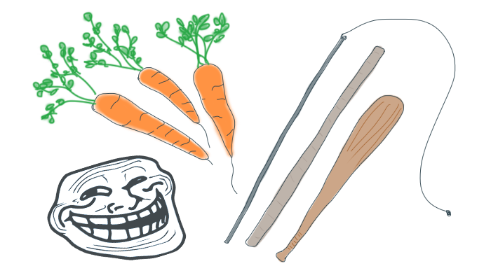 Carrots and sticks are so last millennium